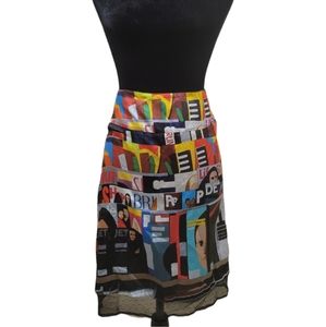 Vintage Adventures Des Toiles Skirt